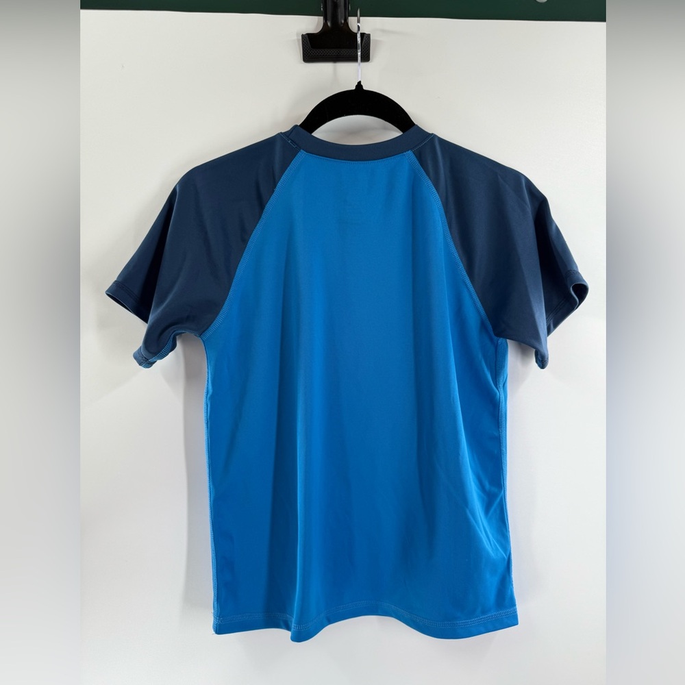 EUC Kanu Surf Two Tone Blue Rashguard - Picture 5 of 6